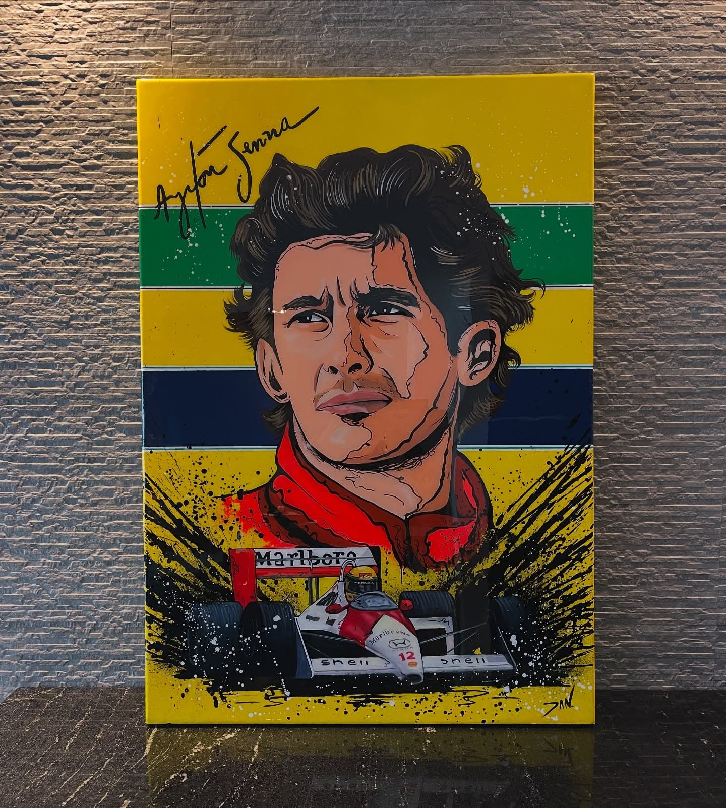 Ayrton Senna — vista adicional