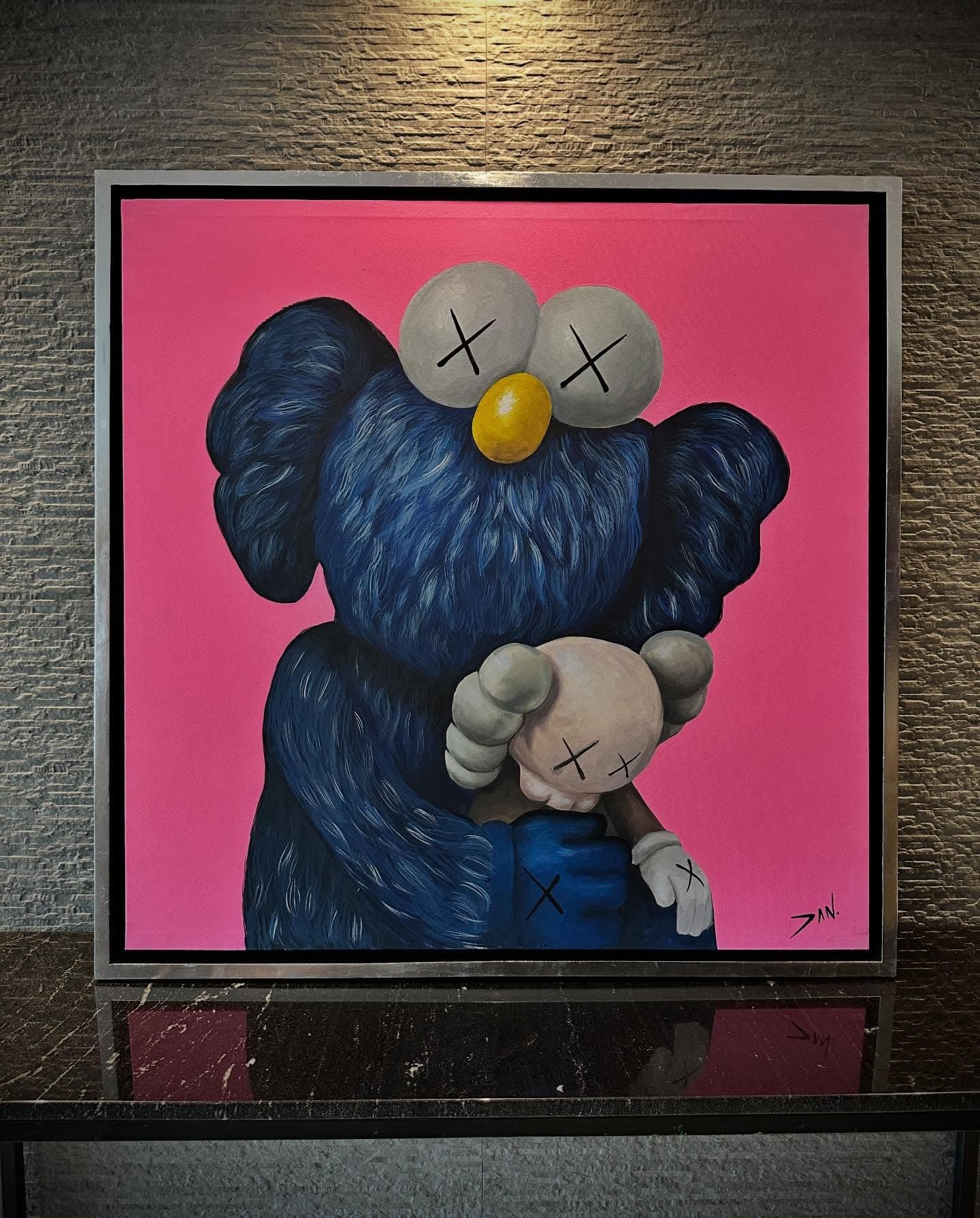 Inspired by KAWS — obra de Daniel Fernández