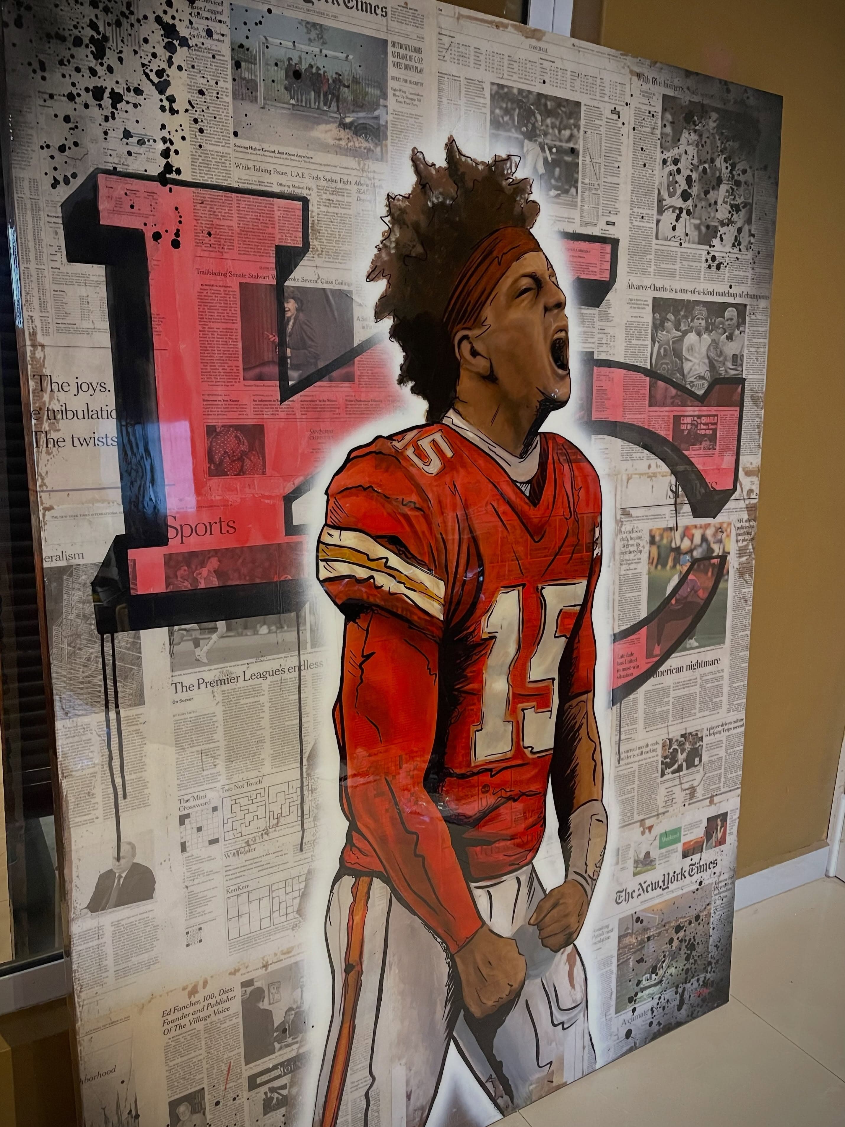 Mahomes — obra de Daniel Fernández